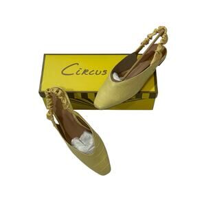 NIB Circus by Sam Edelman Omina Flat - Yellow Croc Print - 6.5M